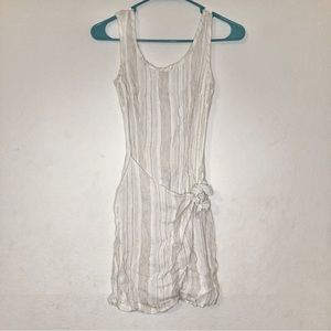 The White House Vintage Striped Mini Dress Size XXS